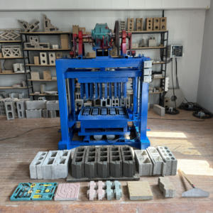 Hochwertige 4-40 Ziegelherstellungsmaschine Geeignet für Mittelständische Unternehmen Zement Nicht-Brennende Blockformmaschine - Product Image 2