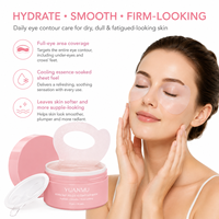 Masque Hydrogel Rajeunissant PDRN 360 pour les Yeux – Patchs Oculaires Hydratants Couvrants Contre les Cernes, les Poches et les Rides – Effet Raffermissant et Élastifiant