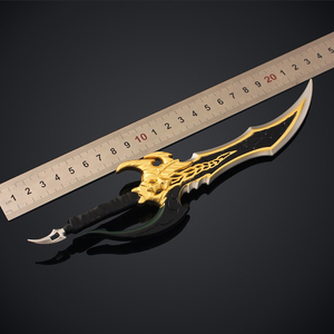 Mini Espada de Aleación de Zinc de Solo Leveling, Espada de Caballero Asesino, Colmillo de Kaisel, 22 cm, 279 g - Product Image 6
