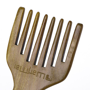 Wood Hair <b>Comb</b> <b>Wide</b> Teeth Large Size For Home And Salon Use - Product Image 3