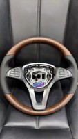 Volant en cuir pour Mercedes-Benz W204 W212 W213 W217 W218 a C E CLS, accessoires intérieurs automobiles
