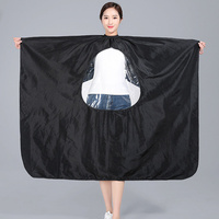 Capes de coiffure personnalisées avec logo 2024, capes de barbier, tabliers de styliste pour salon de beauté
