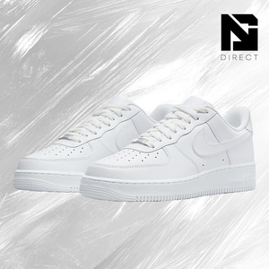 Nike Air Force 1 '07 'triple White' Zapatillas clásicas transpirables con cordones, zapatos informales de moda para hombre para uso diario - Product Image 2