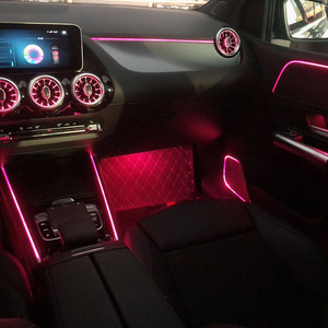 Kit complet d'éclairage d'ambiance pour voiture W247 64 couleurs, turbine <span class=keywords><strong>lumineuse</strong></span> pour aérateur d'air pour <span class=keywords><strong>Mercedes</strong></span> Benz Classe B/GLA W247 H247 - Product Image 2