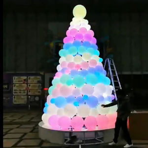 Ballon roulant pile Motif lumière arbre lumineux <span class=keywords><strong>coup</strong></span> bulles décor parc Plaza interactif ballon pile paysage lampe - Product Image 5