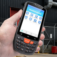 Terminal portable sans fil robuste avec lecteur de codes-barres 4G, PDA avec Android 12/15, idéal pour la collecte de données d'inventaire et de supermarchés