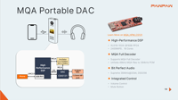 Nouveauté Pawpaw Cs43131 Processeur audio portable intelligent AI ChatGPT MQA avec conversion PCM de 48 kHz à 384 kHz