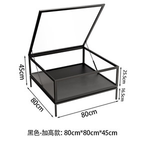Table basse vitrine <span class=keywords><strong>en</strong></span> verre transparent pour château Lego, blocs de construction, figurines et modèles - Product Image 4