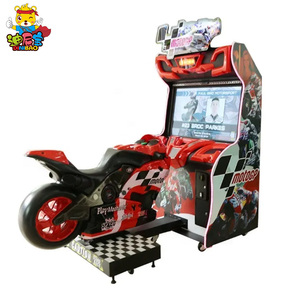 Dinibao Simulator GP Motor Racing Arcade Machine <span class=keywords><strong>Jeu</strong></span> <span class=keywords><strong>de</strong></span> voiture en métal pour parc d'attractions - Product Image 3