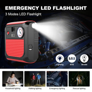 Populaire quatre en un démarreur de saut de <span class=keywords><strong>voiture</strong></span> 16800mAh pompe à Air compresseur <span class=keywords><strong>batterie</strong></span> externe 12V Auto <span class=keywords><strong>batterie</strong></span> <span class=keywords><strong>Booster</strong></span> 150PSI gonfleur de pneu - Product Image 5