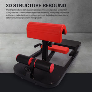 Máquina de Sentadillas Sissy-Squat Multifuncional 3 en 1, Banco de Entrenamiento para Sentadillas Profundas, Extensiones de Piernas y Entrenamiento de Abdominales, Gimnasio en Casa - Product Image 5