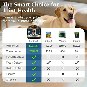 Golosinas Masticables Orgánicas y Seguras para Perros de Raza Grande con Frutas y Zinc para Perros Activos, OEM/ODM - Product Image 2