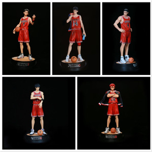 ชุดเรซิ่นนักบาสเก็ตบอลอนิเมะญี่ปุ่น 5 ชิ้น SLAM DUNK ฮานามิจิ ของตกแต่งสะสม ตัวละครแบบ ODM บรรจุกล่อง - Product Image 5
