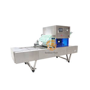 Confezionatrici automatiche multifunzione torta tiramisù spaghetti istantanei di carne sottovuoto vassoio sigillante - Product Image 3