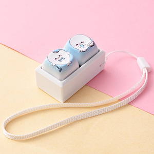 Lindos teclados mecánicos con teclas antiestrés, sensoriales, antiansiedad, relajantes, para presionar con la punta de los dedos, llaveros colgantes - Product Image 6