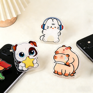 Оптовая продажа с фабрики: акриловые держатели для телефона из эпоксидной смолы, настраиваемые, складные, с магнитным креплением, заготовки для мобильных держателей - Product Image 3