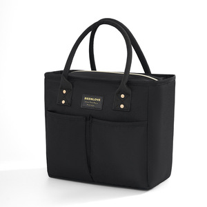 Bolsa de almuerzo aislada ligera portátil, estilo informal a la moda para estudiantes y oficina, bolsa térmica de Picnic de uso diario - Product Image 3