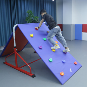 Barra Horizontal de Entrenamiento Sensorial para Niños, Tabla de <span class=keywords><strong>Escalada</strong></span>, Red de <span class=keywords><strong>Escalada</strong></span>, <span class=keywords><strong>Material</strong></span> Ecológico EPE/PVC, Comercial - Product Image 1