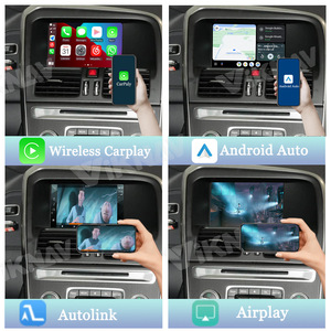 Linux Interface Box per Volvo XC40 XC60 XC90 2015-2022 Wireless CarPlay Android supporto Auto solo originale autoradio schermo - Product Image 4