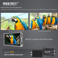 Convertidor SEETEC STH SDI a HDMI, Compatible con 3G-SDI, Diseño Ligero, Placa de Batería, Servicio ODM, Venta Directa de Fábrica