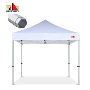 Struttura in alluminio per abcbaldacchino Fiera Commerciale Tanda 10ft * 10ft Garage pieghevole 10x10 piedi 50mm esagonale Alu Pop Up tenda a baldacchino