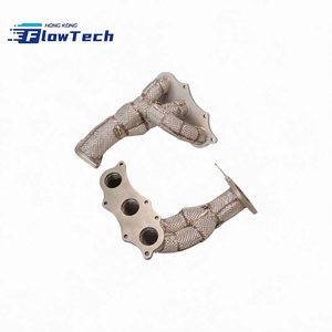Colector de Escape de Alto Rendimiento FlowTech, Acero Inoxidable T304 con Protector Térmico para Lotus 3.5T Supercharged V6, Ajuste Directo - Product Image 2