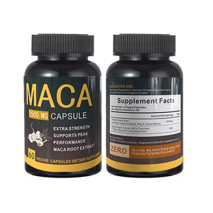 แคปซูลราก Maca สารสกัดจากอาหารเสริมสีดำ <span class=keywords><strong>sexmax</strong></span> อาหารเสริมสมุนไพรเสริมพลังงาน - Product Image 2