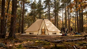 <span class=keywords><strong>Tente</strong></span> <span class=keywords><strong>de</strong></span> <span class=keywords><strong>camping</strong></span> <span class=keywords><strong>de</strong></span> luxe en <span class=keywords><strong>toile</strong></span> avec cadre en acier/contreplaqué, double chambre, deux salles <span class=keywords><strong>de</strong></span> bain, quatre saisons, imperméable, style safari, 28m - Product Image 6