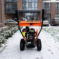 Souffleuse à neige à essence portative, mini équipement de déneigement pour jardin et usage résidentiel