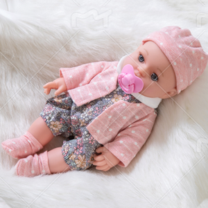 Poupée <span class=keywords><strong>en</strong></span> caoutchouc souple pour bébé, 12 pouces, blanche, à habiller, cadeau pour fille - Product Image 1