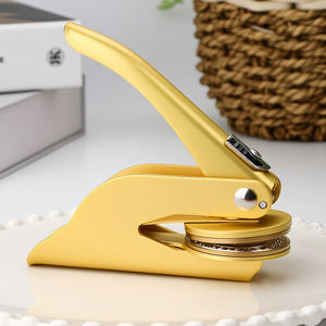 Tampon à embosser personnalisé en métal pour la décoration de mariage et les autocollants pour enveloppes en papier - Product Image 6