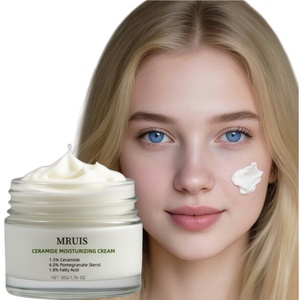 Crema hidratante Ceramide 1.5% Ceramide 4.0% Sterol 1.8% Ácido graso Fórmula vegana Fortalece la barrera de la piel Mantener la cara - Product Image 1