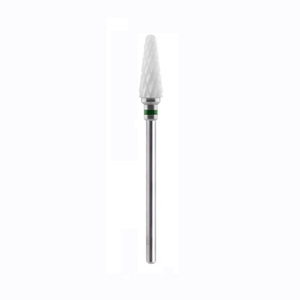 Fraise à ongles en céramique blanche conique de 6,0 mm, plusieurs grains, pour salon de beauté, manucure, pédicure - Product Image 5