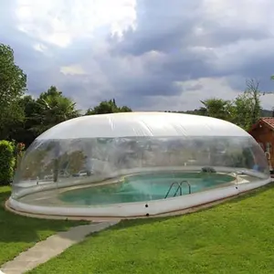 Angepasst Pool Abdeckung Transparent Air Aufblasbare Schwimmen Pool Dome