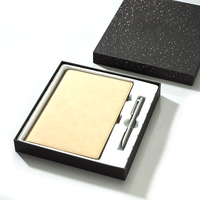 Ensemble de stylos de bureau en cuir Pu, cadeaux publicitaires personnalisés, carnet de voyage, agenda, a4 a5 a6 a7