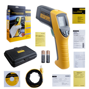 Thermomètre infrarouge Fluke, contact et sans contact, outil de mesure de température industrielle avec 2 piles AA - Product Image 4