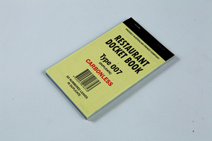 2024 mới nhất Vàng docket cuốn sách DB007 tốt bán Waiter Pads Made chất lượng các tông bù đắp sóng Hội Đồng Quản trị cho hóa đơn trình bày - Product Image 3