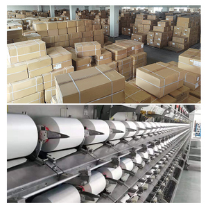 100% Sợi <span class=keywords><strong>Polyester</strong></span> 75/36 Dty Bán Xỉn Màu Trắng Nguyên Chất NIM - Product Image 2