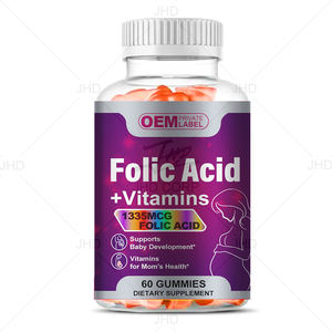 Abd/ab depo OEM takviyesi sakızlı demir folik asit vitamini B9 Multivitamin takviyeleri hamile kadınlar için en kaliteli - Product Image 1