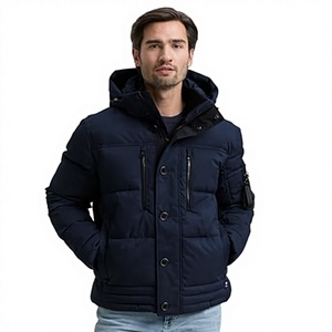 High Quality Casual Loose Winter Men's Bomber Jacket <b>Vintage</b> MA1 Flight Jacket Waterproof Coat - Product Image 3
