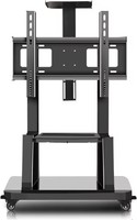 Tableau blanc interactif mobile intelligent de 55 pouces 4K avec écran tactile 20 points tout-en-un avec double système d'exploitation (Android/Windows)