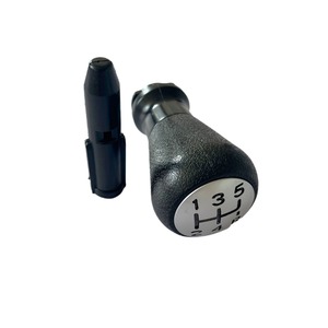 Pomo de palanca de cambios ergonómico de cuero para coche Peugeot con convertidor para modelos 206 406 - Product Image 4