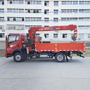 Sinotruk 6.3Ton Hydraulic Straight Boom Crane Truck Mobile <b>Hoisting</b> Machine for Street Lamp Installation with High Position Seat - Product Image 5