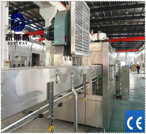 Máquina automática de procesamiento de llenado de agua mineral alcalina de botella PET pura de bebida de 300 ml a 2000 ml - Product Image 2