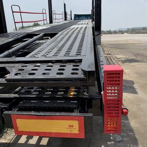Semirremolque Portacoches de Acero de Doble Plataforma y 3 Ejes, Profesional, con Alta Capacidad de Carga (>30000kg) para 6-10 Autos - Product Image 6