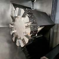 TENAKS TCK52 Machine-outil combinée de tournage et de fraisage CNC à lit incliné de haute précision, Prix du tour CNC