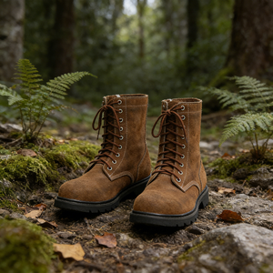 <span class=keywords><strong>Stivali</strong></span> in Pelle da <span class=keywords><strong>Uomo</strong></span> Bestseller - Design Classico Traspirante in Tessuto di Cotone Marrone a Prezzo Scontato - Product Image 1