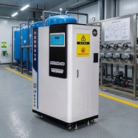 Générateur d'hypochlorite de sodium DeYuan pour la désinfection des eaux usées, unité de production par électrolyse, contrôle PLC, cuve sous pression, pompe à moteur