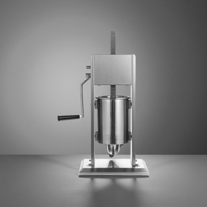 Machine à farcir les saucisses verticale 15L, prix usine, machine à farcir les saucisses manuelle pour boucherie et usage domestique - Product Image 5