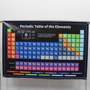 Spanduk Iklan Luar Ruangan Anti Angin Berbahan PVC Vinyl Cetak UV Lingbiao dengan Tiang Bendera Aluminium untuk Penggunaan Promosi Acara Bersertifikasi ISO - Product Image 2